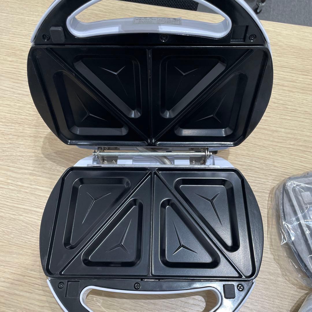 【新品・未使用品】FJK マルチサンドメーカー FJK-H002 動作確認済み