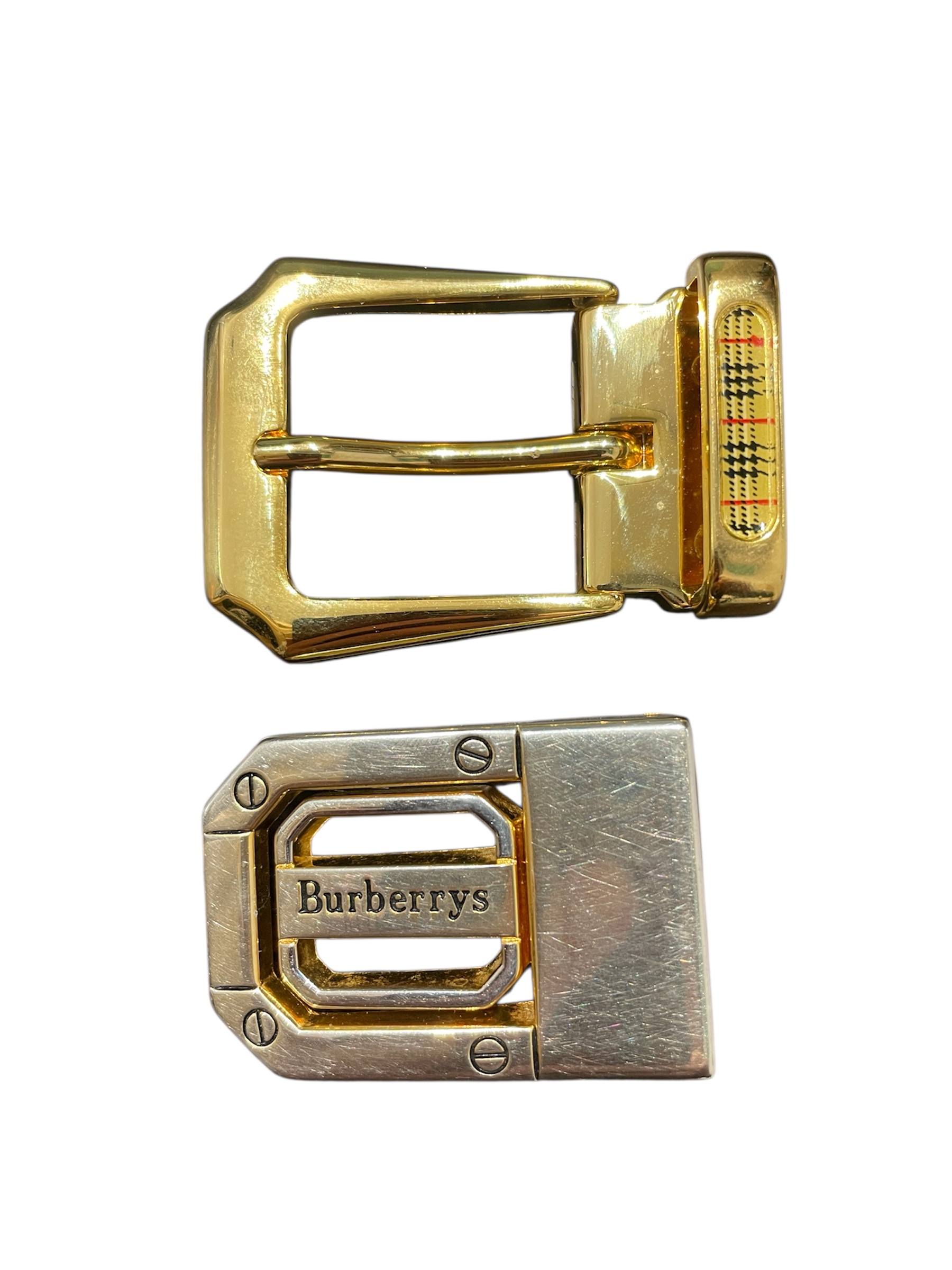 Burberryベルトバックル２個セット