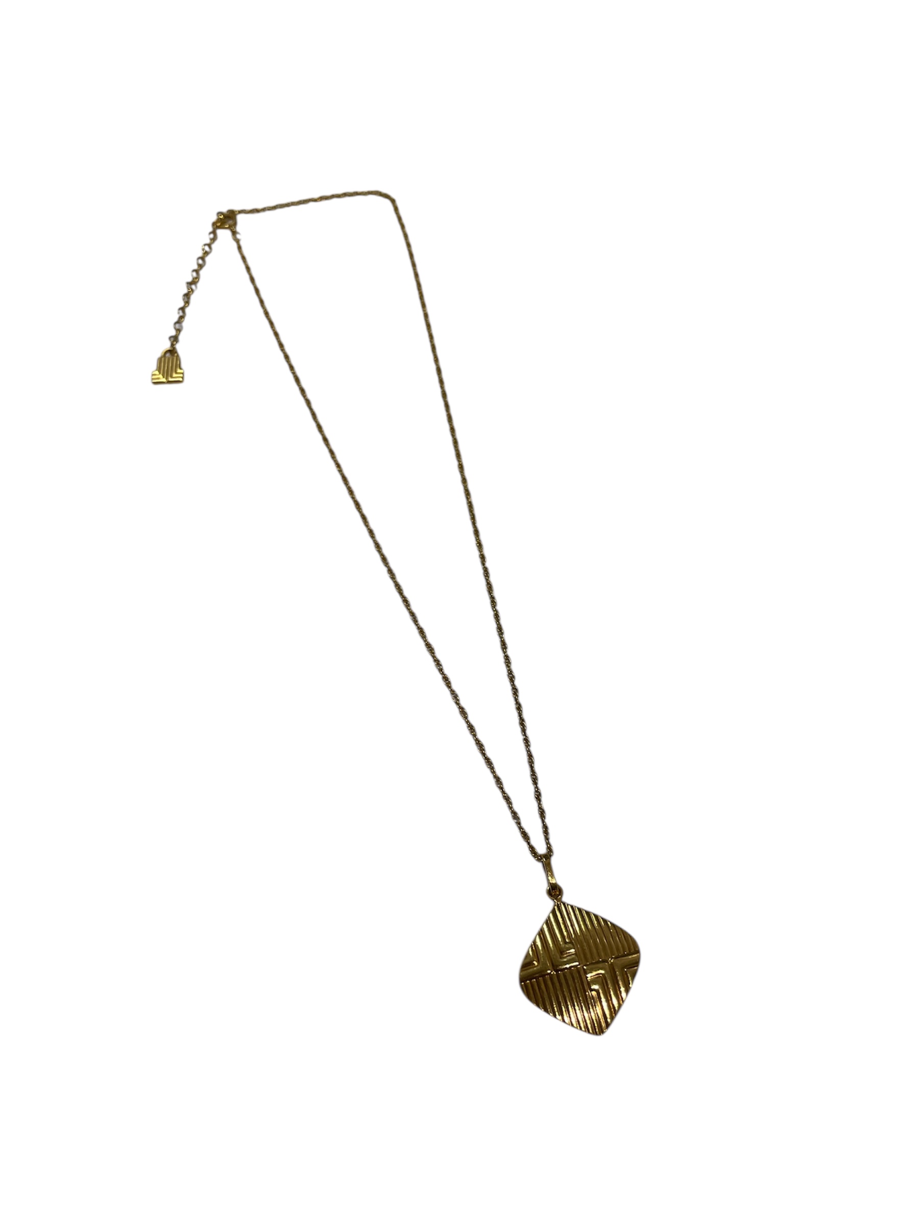 【ヴィンテージ】ランバン（LANVIN）ゴールドネックレス